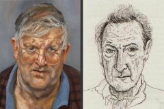 David Hockney Lucian Freud
