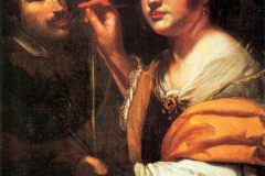 Artemisia Gentileschi / Артемизия Джентилески (1593-1653) - Autoritratto (Allegoria della Pittura) / Автопортрет (Аллегория живописи) (около 1637)
