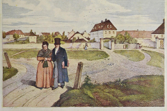 008.-Peter_Fendi_and_his_mother_on_the_way_from_the_Heumarkt_to_the_city_1824