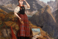 010.-Anna_Stainer-Knittel_-_Selbstbildnis_in_Lechtaler_Tracht